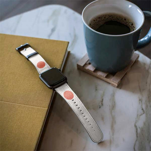 Japanese Flag Distressed Apple Watch Band 38-40mm
